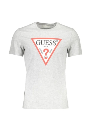 GUESS USA logo-print T-shirt - Grey