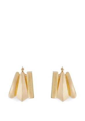 Elisabetta Franchi crystal-embellished earrings - Gold