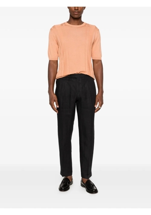 Briglia 1949 pleated side-adjuster trousers - Grey