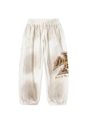 Vale Reborn graphic-print track pants - Neutrals