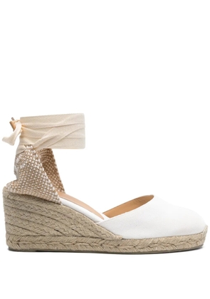Castañer Carina 70mm espadrilles - White