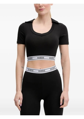 GUESS USA Aline polo T-shirt - Black