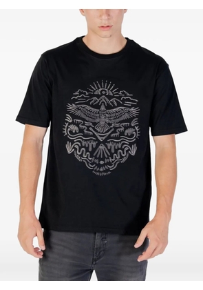 GIANNI LUPO graphic-print t-shirt - Black