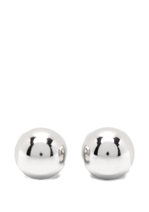 Silvia Gnecchi Sade maxi dome earrings - Silver