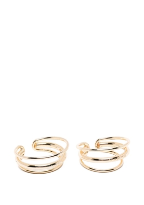 Patrizia Pepe multi-band ear cuffs - Gold