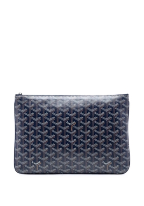 Goyard Pre-Owned 2016 Goyardine Senat MM clutch bag - Blue