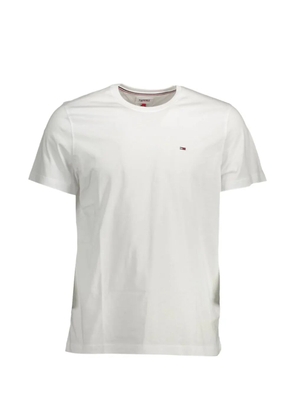 Tommy Hilfiger logo-patch cotton T-shirt - White
