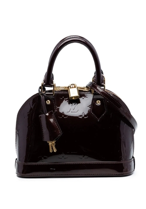 Louis Vuitton Pre-Owned 2014 Monogram Vernis Alma BB satchel - Purple