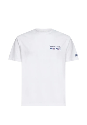 MC2 Saint Barth embroidered T-shirt - White