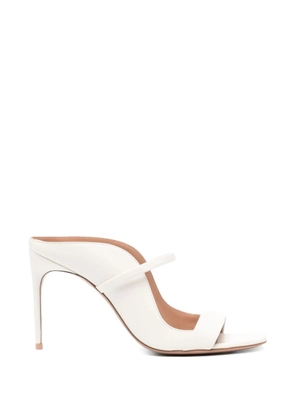 Philosophy Di Lorenzo Serafini x MALONE SOULIERS double-strap leather sandals - White