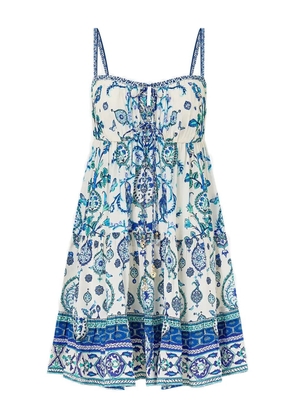 Camilla Isnik Lullaby mini dress - White