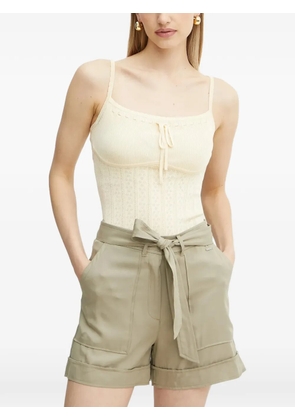 GUESS USA Reina knitted top - Neutrals