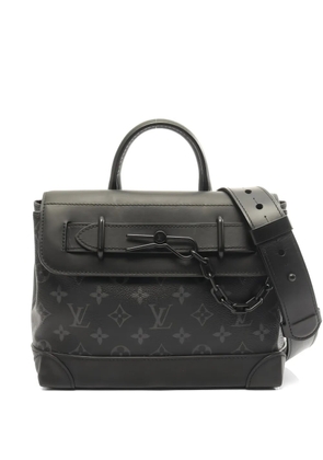 Louis Vuitton Pre-Owned 2021 Steamer PM monogram eclipse tote bag - Black