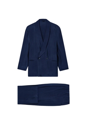 Giorgio Armani double-breasted suit - Blue