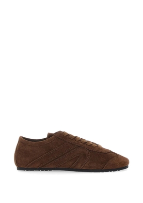 Jeffrey Campbell Aleta panelled suede sneakers - Brown
