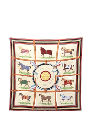 Hermès Pre-Owned 2000s Couvertures et Tenues de Jour scarf - Neutrals