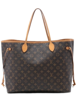 Louis Vuitton Pre-Owned 2012 Monogram Neverfull GM tote bag - Brown