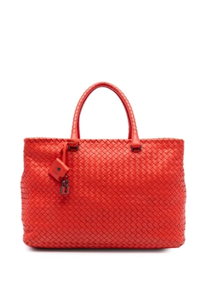 Bottega Veneta Pre-Owned 2011 Nappa Intrecciato Brick tote bag - Orange