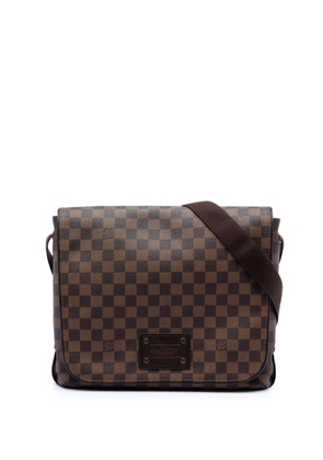 Louis Vuitton Pre-Owned 2011 Damier Ebene Brooklyn MM crossbody bag - Brown
