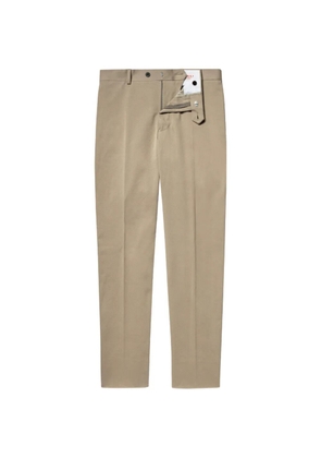 FURSAC button-fastening chinos - Neutrals
