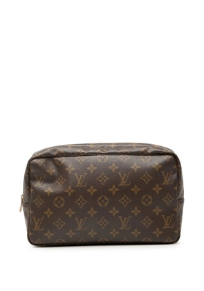 Louis Vuitton Pre-Owned 1991 Monogram Trousse Toilette 28 clutch bag - Brown