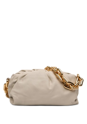 Bottega Veneta Pre-Owned 2012-2026 Lambskin Chain Pouch shoulder bag - White