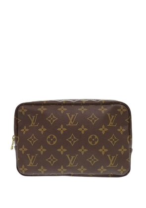 Louis Vuitton Pre-Owned 1991 Monogram Trousse Toilette 23 clutch bag - Brown