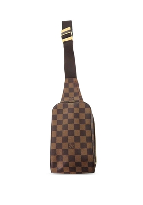 Louis Vuitton Pre-Owned 2003 Damier Ebene Geronimos crossbody bag - Brown