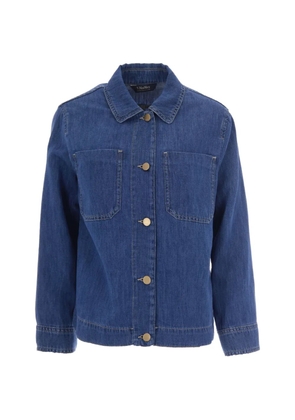 'S Max Mara patch-pocket denim jacket - Blue