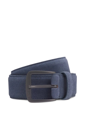 BOSS suede belt - Blue