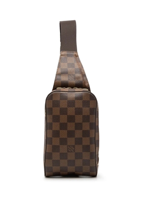 Louis Vuitton Pre-Owned 2004 Damier Ebene Geronimos crossbody bag - Brown