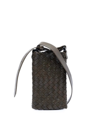 Bottega Veneta Pre-Owned 2000-2025 Nappa Intrecciato Phone Holder crossbody bag - Brown