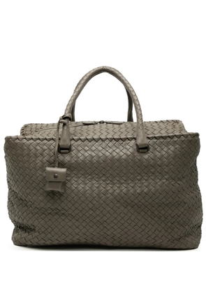 Bottega Veneta Pre-Owned 2012-2026 Large Nappa Intrecciato Brick tote bag - Brown