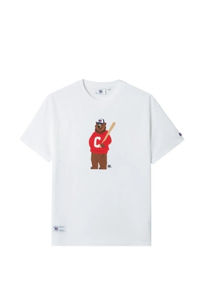 CHOCOOLATE bear-print T-shirt - White