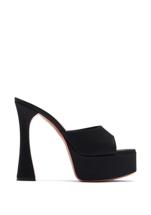 Amina Muaddi Dalida heeled sandals - Black