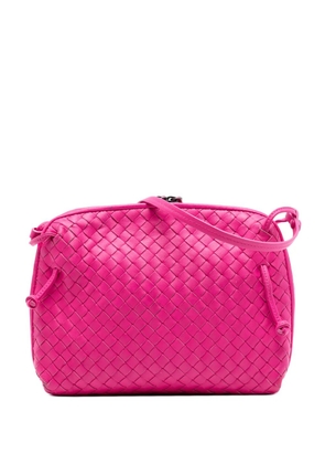 Bottega Veneta Pre-Owned 2012-2026 Mini Nappa Intrecciato Nodini crossbody bag - Pink