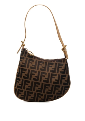 Fendi Pre-Owned 2000-2010 Zucca Canvas Oyster hobo bag - Brown