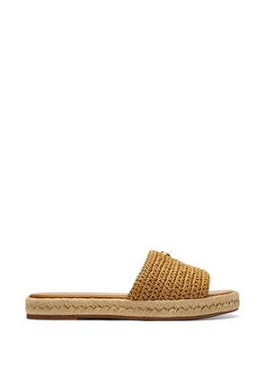 Coach Holly raffia sandals - Neutrals