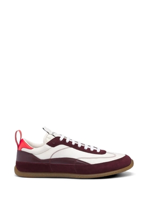 Alexander McQueen EC1 panelled suede-trim sneakers - Neutrals