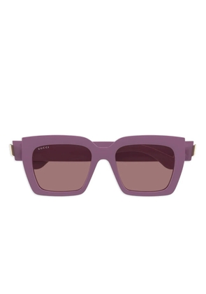 Gucci Eyewear square-frame sunglasses - Purple