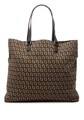 Fendi Pre-Owned 2000-2010 Zucchino Canvas tote bag - Brown