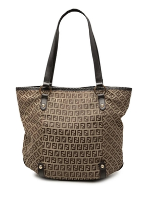 Fendi Pre-Owned 2000-2010 Zucchino Canvas tote bag - Neutrals