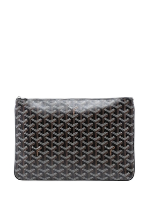 Goyard Pre-Owned 2018 Goyardine Senat MM clutch bag - Black