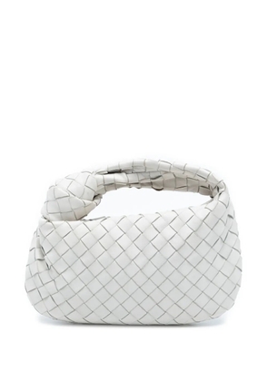 Bottega Veneta Pre-Owned 2012-2025 Mini Nappa Intrecciato Jodie hobo bag - White
