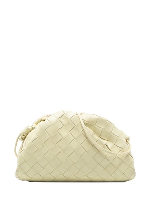Bottega Veneta Pre-Owned 2012-2026 Nappa Intrecciato The Mini Pouch crossbody bag - Yellow