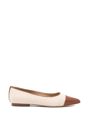 Lauren Ralph Lauren Londyn cap-toe ballet flats - Neutrals