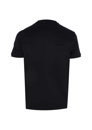 Luciano Barbera ribbed-trim t-shirt - Blue