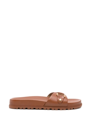 Lauren Ralph Lauren Tasha buckle-detail sandals - Brown