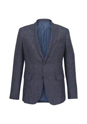 Zegna textured blazer - Blue