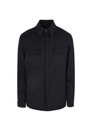 Luciano Barbera flap-pocket shirt jacket - Grey